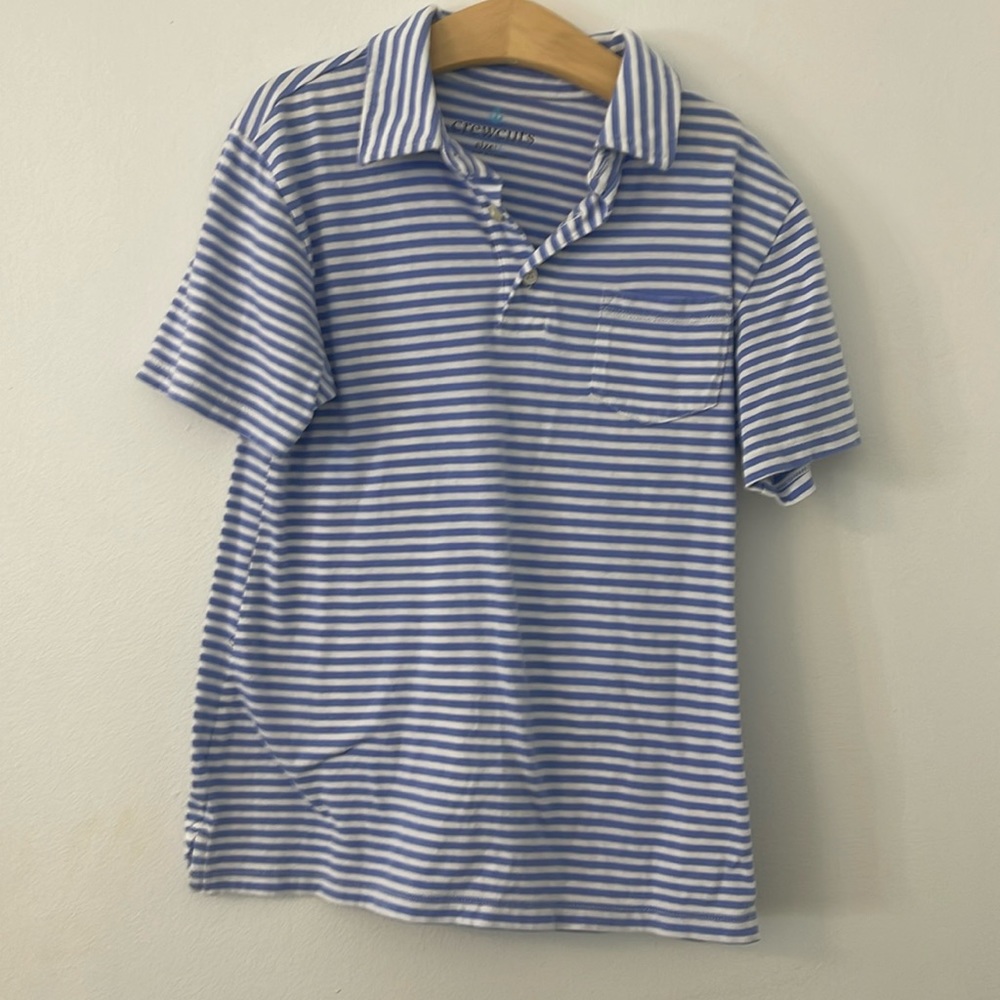 Crewcuts kids short sleeve garment dyed polo shirt